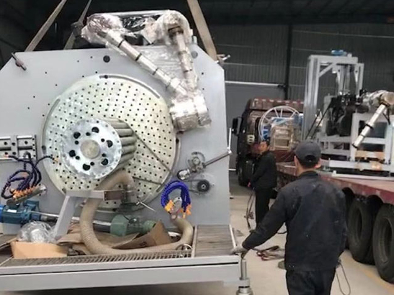 連續纏繞克拉管生(shēng)產(chǎn)線